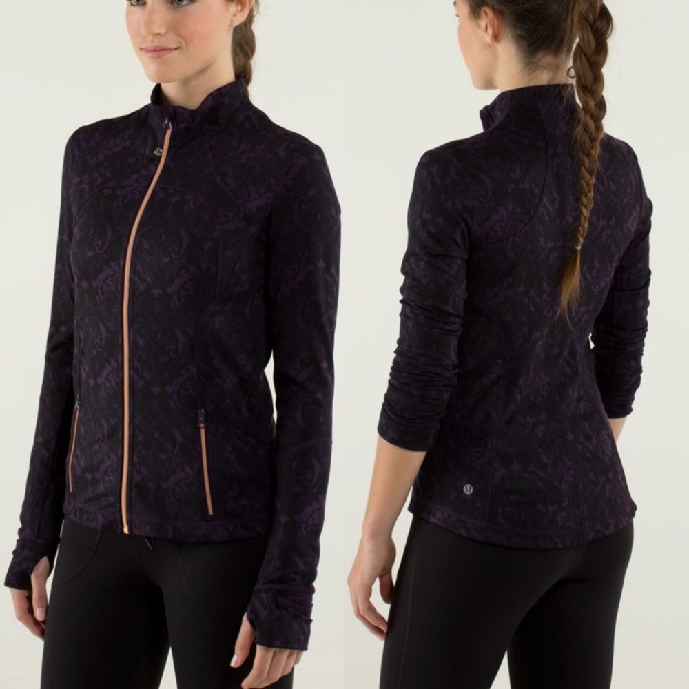 LULULEMON Forme Jacket II Baroque Deep Zinfandel